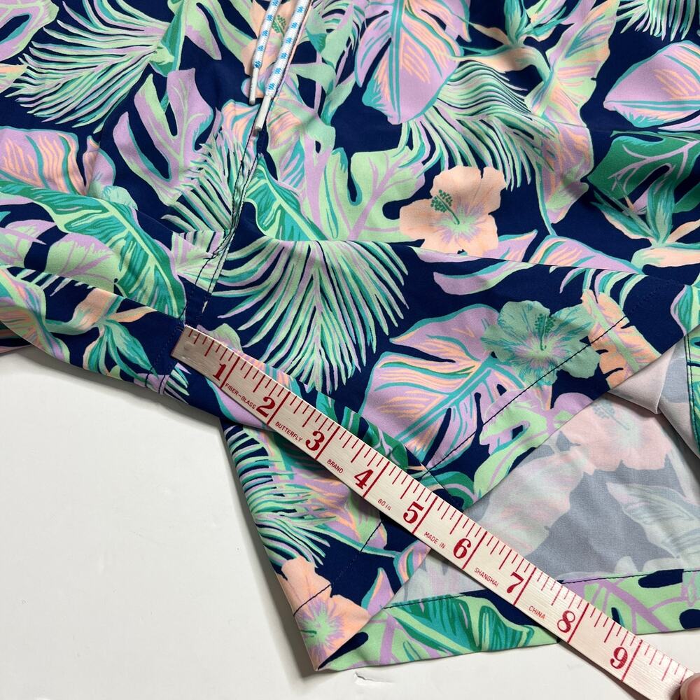 Chubbies Swim Trunks Tropical Floral Print Elastic Waist Drawstring Size XL - Picture 5 of 11